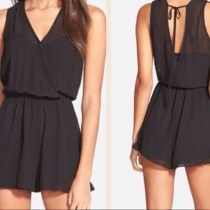 NWT Black ASTR Romper